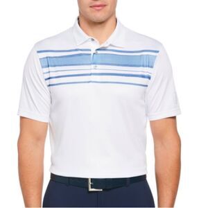 🆕 PGA Tour Men's Athletic Fit Golf Polo Shirt - Bright White - size XL